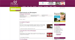 Desktop Screenshot of gastronomie.jaimelabourgogne.com